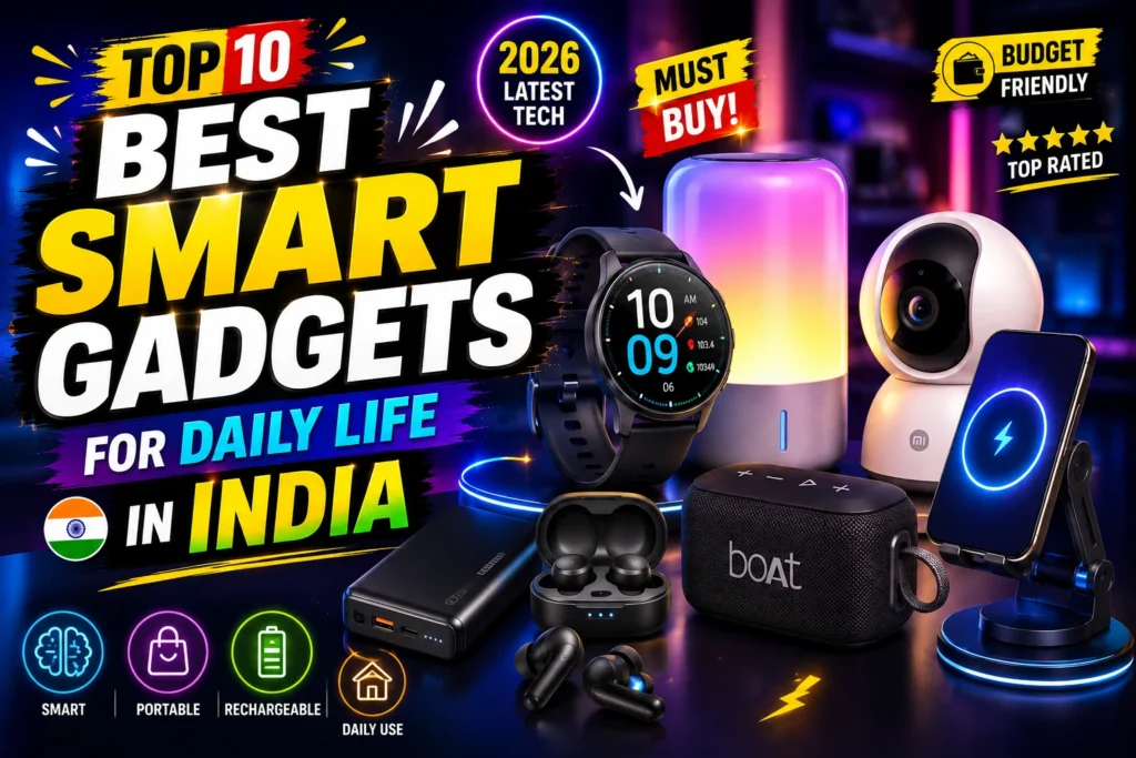 Top 10 Best Smart Gadgets for Daily Life in India