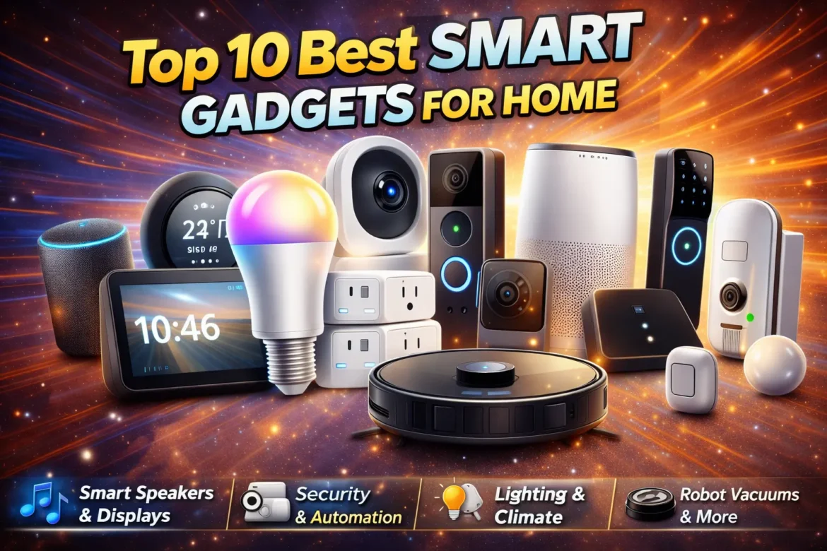 Top 10 Best Smart Gadgets for Home