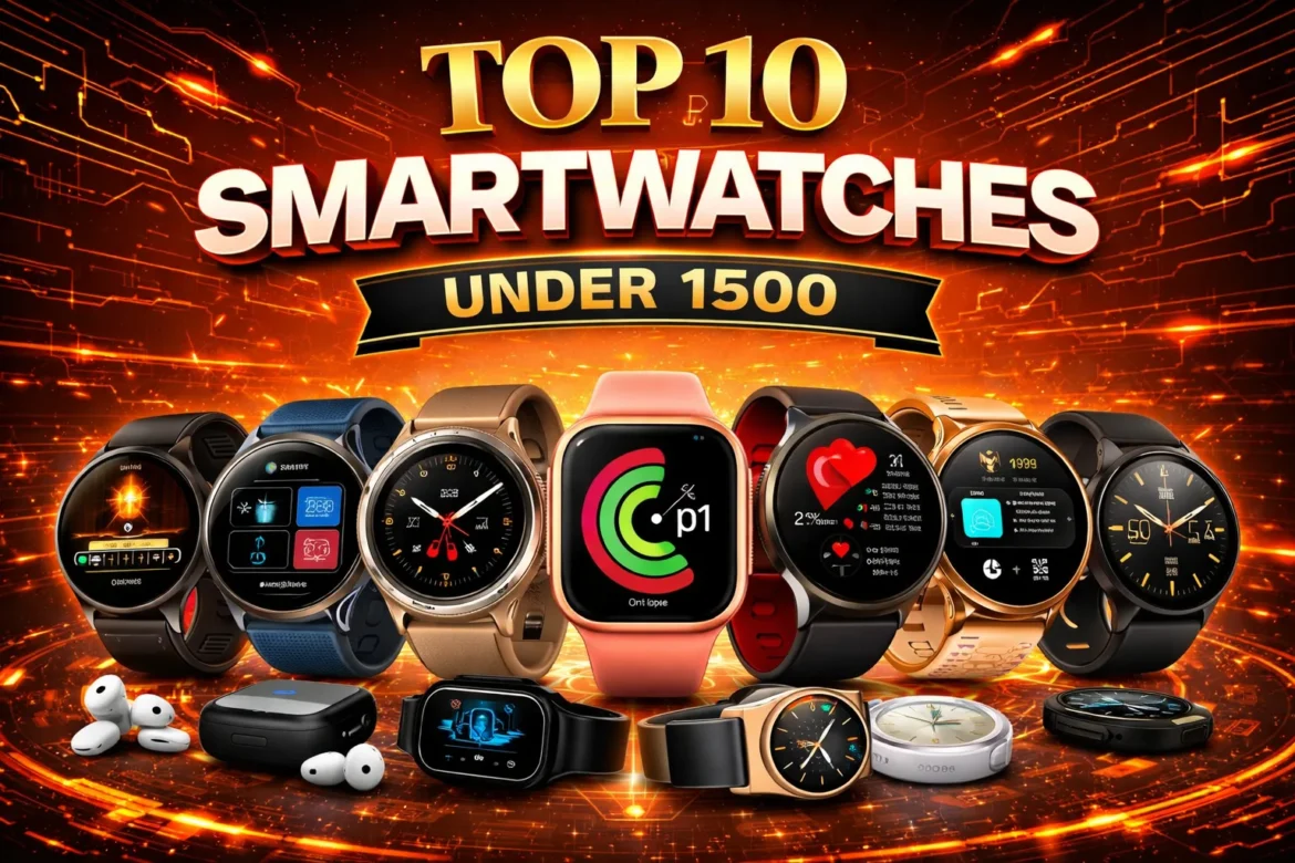 Top 10 Best Smartwatches Under 1500 in 2026